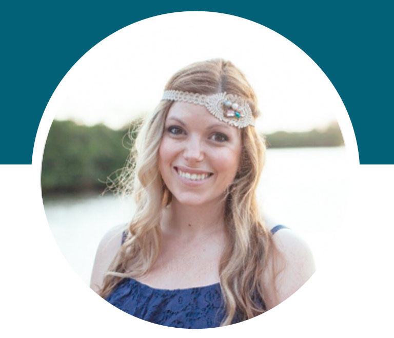 Lady wearing a headband smiling